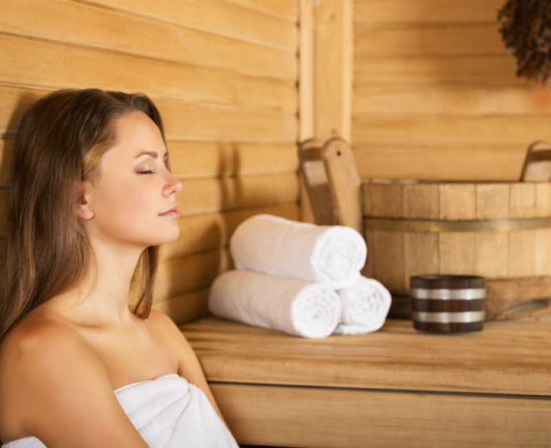 Finse sauna (85°)